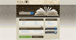 Desktop Screenshot of plea.org